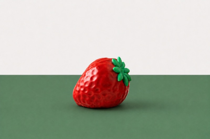 Frutta Realistica Fragola (🌟Novità🌟)