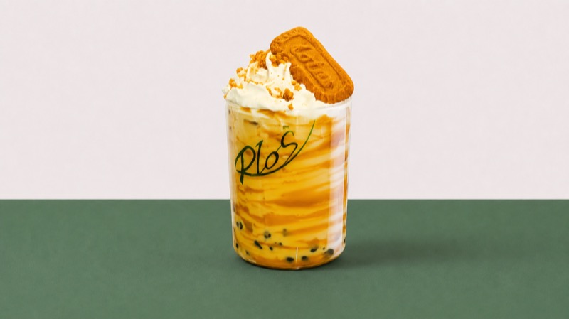 Lotus Milk Tea｜焦糖饼干奶茶