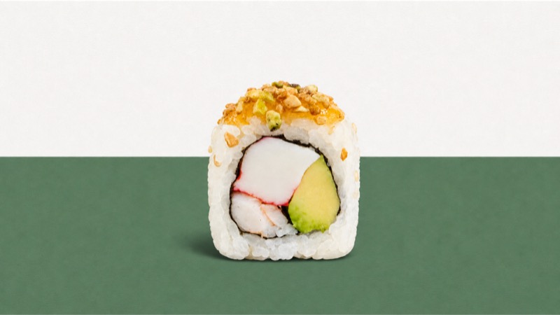 Uramaki Green Shrimp 8pz